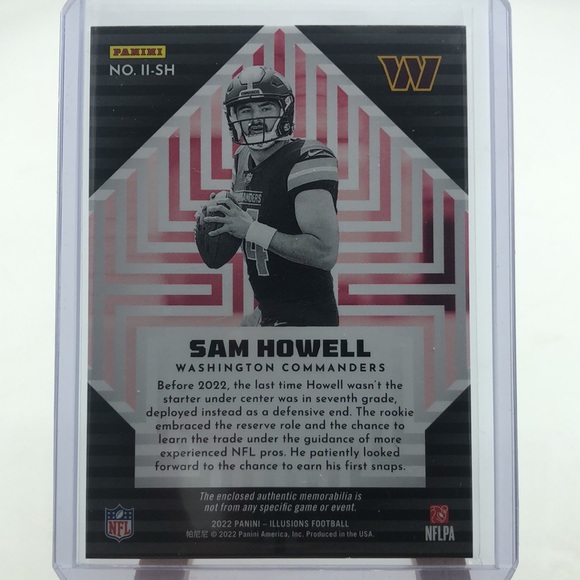 Sam Howell Jersey RC - Picture 2 of 2